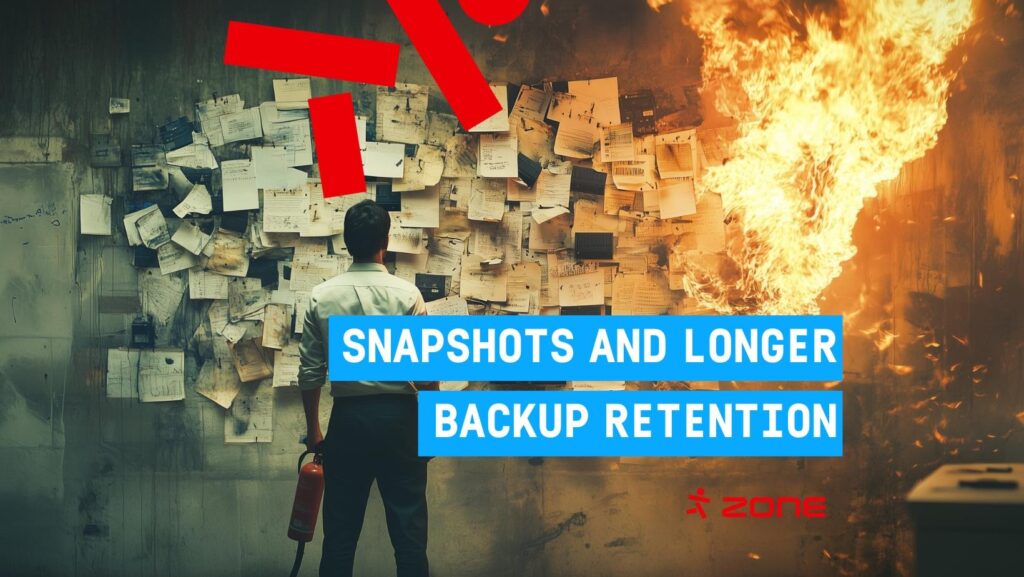 Automātiskie momentuzņēmumi un ilgāka rezerves kopiju saglabāšana